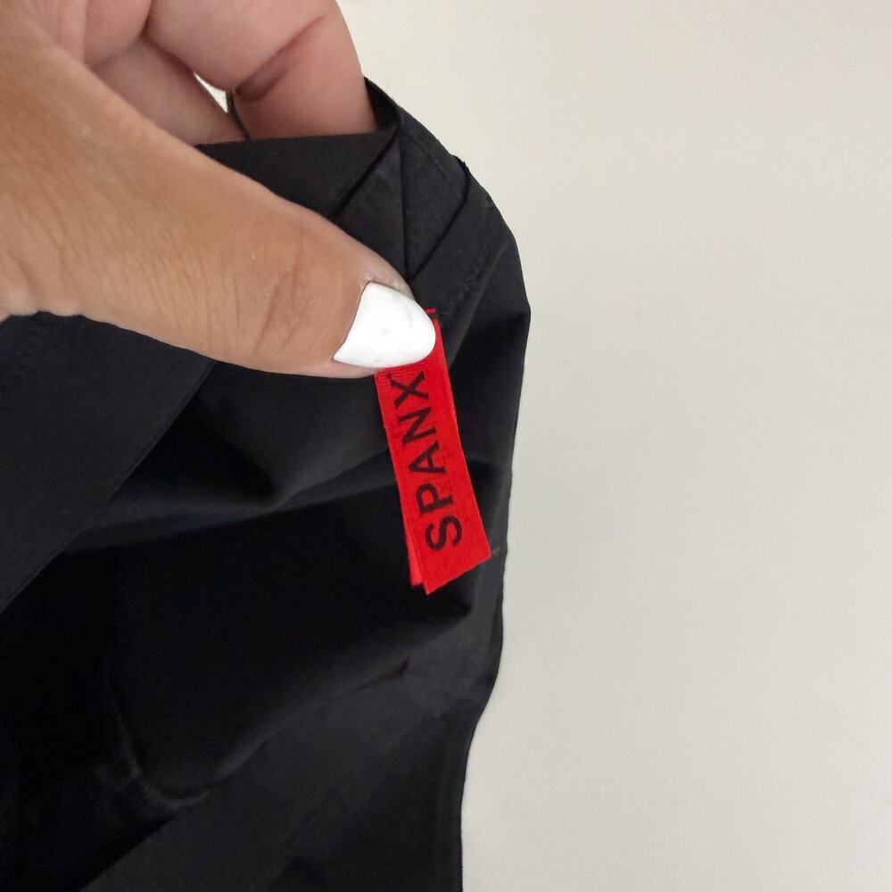 Spanx Slimplicity Camisole Double V-Neck Tank Top Shapewear Black - XL - Picture 5 of 9